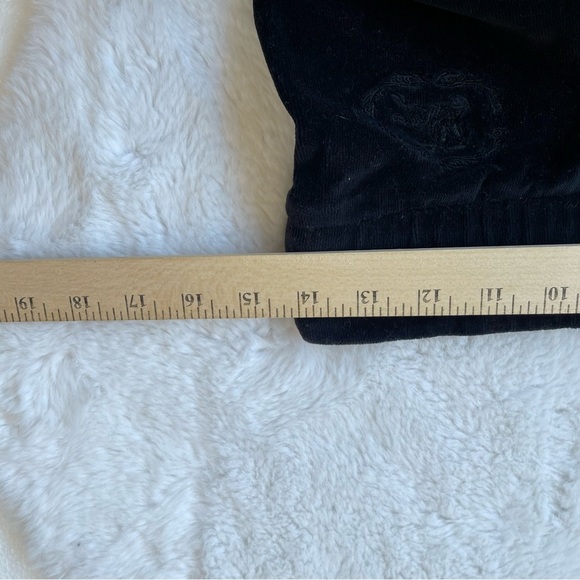 BURBERRY Velour Track Pants  size Small Dark Blue - Picture 7 of 8